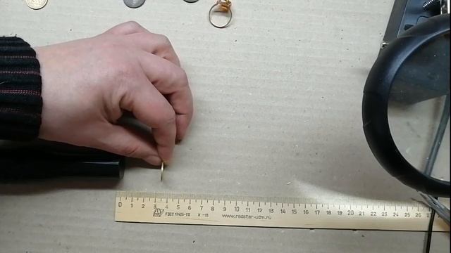 Тест на золото и серебро. Пинпоинтер "Камрад"
