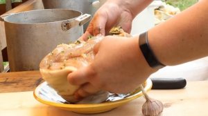 СВИНАЯ РУЛЬКА горячего копчения