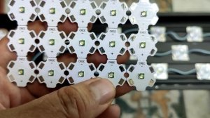 Новый светильник из 3х вт светодиодов для 600л аквариума