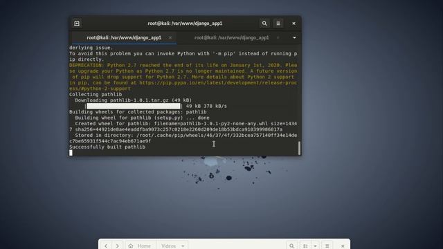 How to fix "django python importerror no module named pathlib"