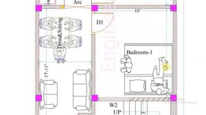 18x42 House plan 2BHK with car parking II 18x42 ghar ka naksha II 18*42 home design I 18x42 का नक्श