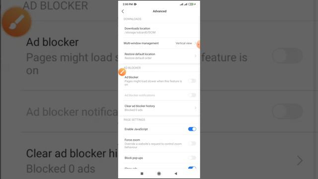 Download location screen Record file setting on redmi note 8