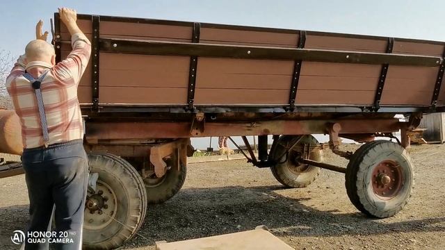 Восстановление прицепа 2ПТС4 завершение