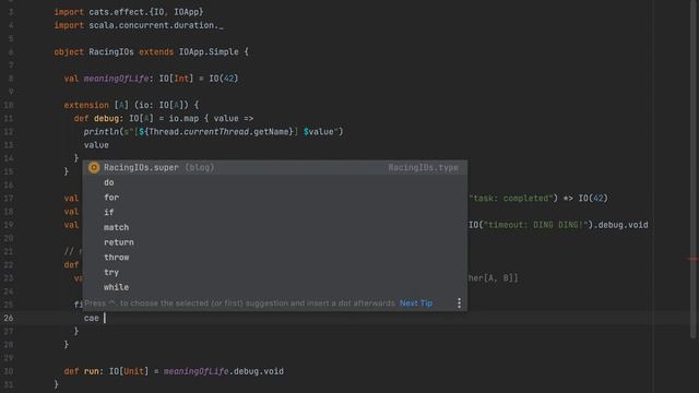 Cats Effect 3: Racing IOs (and Fibers) смотреть онлайн
