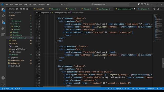 React Form Validation Using React Hook Form смотреть онлайн