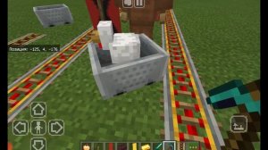 Случилось крушение поездов в посёлке Кузнец в Minecraft!!!