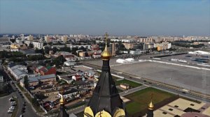 Собор Александра Невского I Александро-Невский Новоярмарочный собор НИЖНИЙ НОВГОРОД.Аэросъемка
