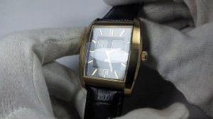 ORIENT Square Star Calendar Automat 21 jewels Japan Men Wrist Watch RARE