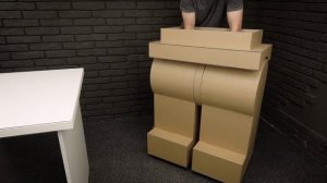 How to Make GIANT Lego Man Costume from Cardboard