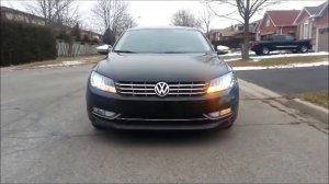 B7 VW PASSAT LED HID BI-XENON HEADLIGHTS DEMO