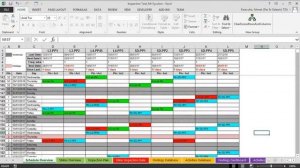 Features Plant Inspection Excel Template