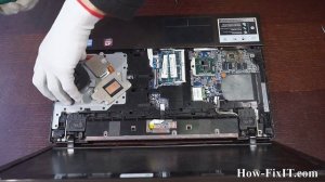 How to disassemble and clean laptop HP ProBook 4720s