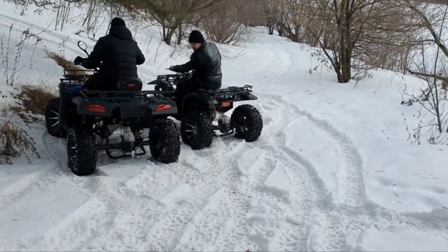 Электроквадроциклы ЕМ с понижайкой, самоблоком и гусянкой#грузовойквадроцикл#электрическийквадроцик