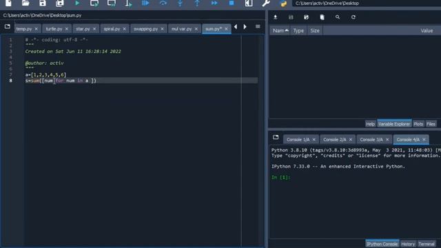 Single Line Code in Python - Lec 4 Sum of even numbers in a list@learninglaunch2181