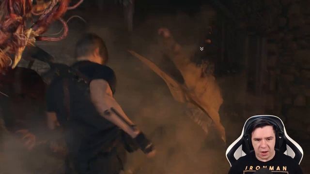 БАБКИ С БЕНЗОПИЛАМИ! И БОСС МЕНДЕЗ! ПРОХОЖДЕНИЕ Resident Evil 4 Remake #8 смотреть онлайн