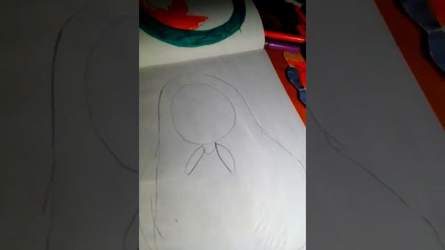 Как нарисовать матрёшку?(часть 1) смотреть онлайн