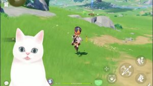 КОШКА РОЗИ В Genshin Impact! ИГРАЮ В ГЕНШИН