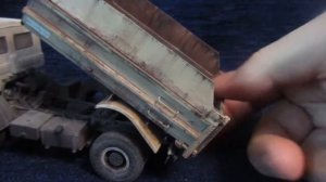 Обзор модели МаЗ 5551 1/43 (глубокая доработка)