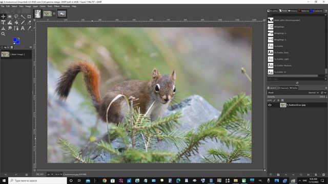 3 Main File Types In Gimp смотреть онлайн