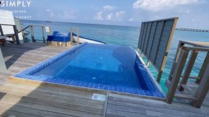 Siyam World Maldives - Two Bedroom Lagoon Villa with Pool & Slide Room Tour