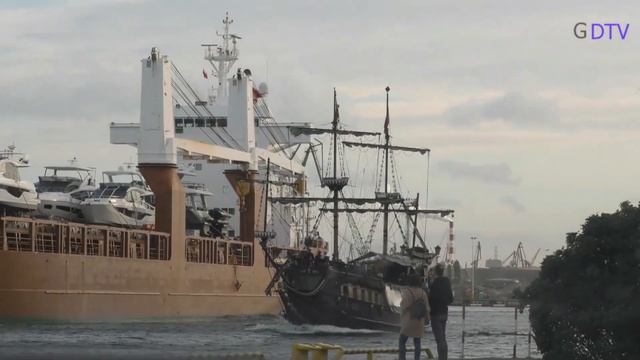 Statki Gdańsk Port 24.09.2021 смотреть онлайн