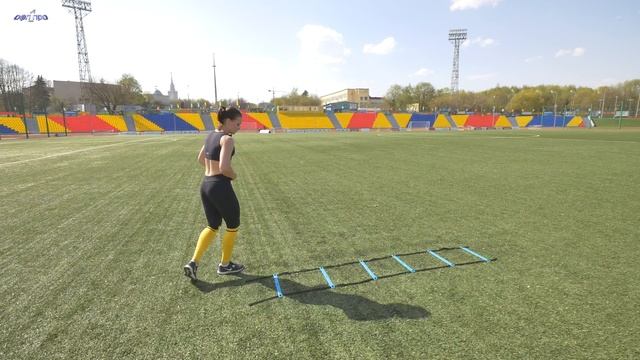 ПЛИОМЕТРИКА на ЛЕСТНИЦЕ СКОРОСТИ (Прыжковые упражнения)