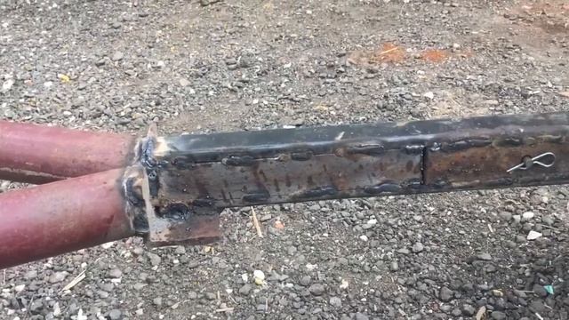 Самосвальный прицеп для мотоблока (часть 1) смотреть онлайн