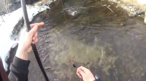 Зимняя рыбалка на хариуса видео