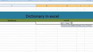 Youth Education Center Helmand Dictionary in Excel