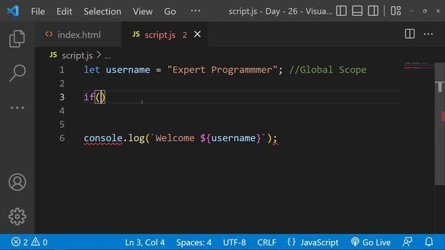 Block Scope in JavaScript Tutorial in Hindi / Urdu | JS for Beginners Ep. 26 смотреть онлайн