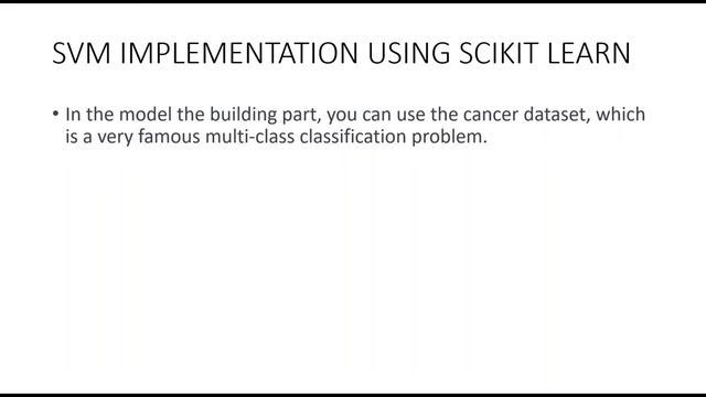 Support Vector Machines Implementation Python | Hyperplane | SVM Kernels | Linear | Polynomial | RB смотреть онлайн