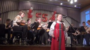 Дарина Козлова, 3 класс ДШИ№2 - р.н.п. "Я на горку шла"