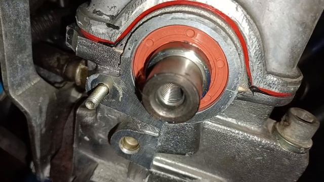 ВАЗ 2111 ВИШЕНКА, помпа DOLZ L123 и сальники сравнение victor reinz и corteco. смотреть онлайн