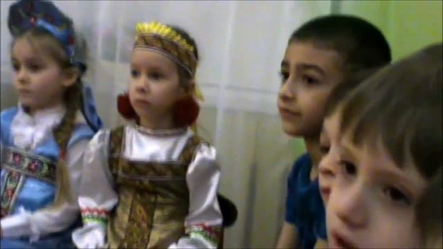 "Рождественские колядки", интегрированное занятие в ДОО с участием родителей