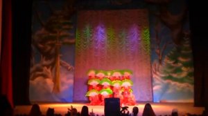 "Восточные зарисовки" - Японский танец с зонтиками. Китайский танец с веерами