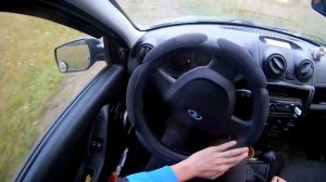 Обзор и покатушки на Лада Гранта /Выжал 100