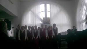 Какою дивной дышит силой молитва   "  Господи помилуй  ".