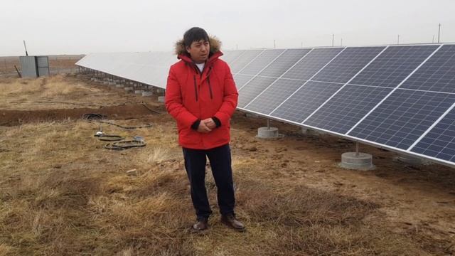 СОЛНЕЧНАЯ ЭЛЕКТРОСТАНЦИЯ НА 60 КВ ШЫМКЕНТ КАЗАХСТАН