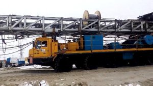 Мобильная буровая установка МБУ-120 / Mobile drilling rig