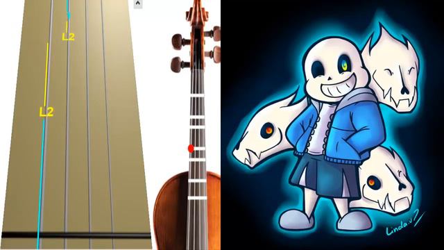 undertale - megalovania en Violín|How to Play,Tutorial,Tab,sheet music,Como Tocar|Manukesman смотреть онлайн