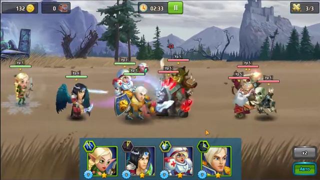 Battle Arena:HEROES Adventure. Я начал играть в новую игру. Игра отличная, НО... смотреть онлайн