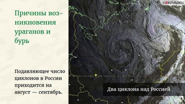 11. Ураганы и бури. Причины их возникновения и возможные последст.