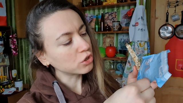 Батончик гранола из цельных злаков кокос семена чиа granolife ☕ вкусная дегустация смотреть онлайн