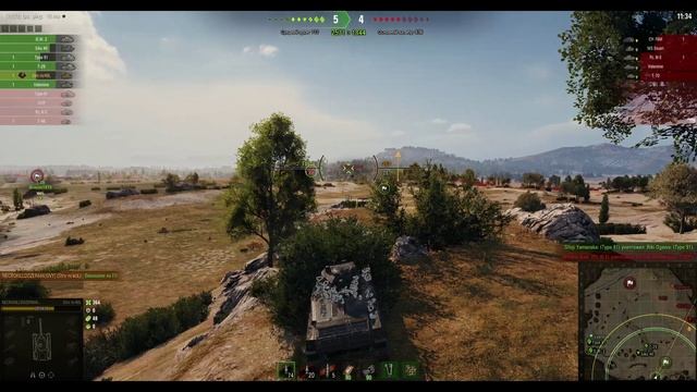 Strv m/40L.Прокачиваемый ЛТ(Швеция). Карта Степи. №-9 смотреть онлайн