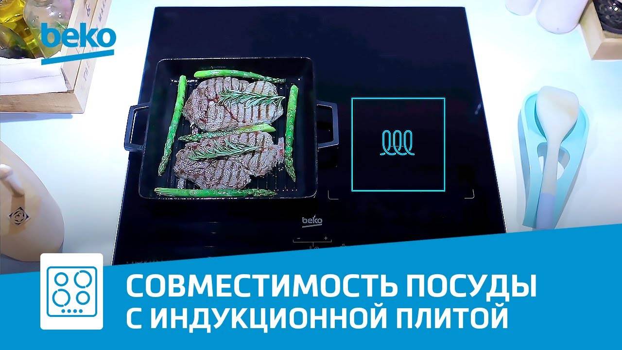 Как определить, подходит ли посуда для индукционной плиты Beko?