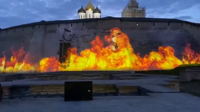 Лазерное шоу!Псков.
