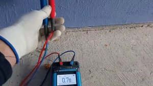 Замер сопротивления петли фаза/нуль после реконструкции прибором ИФН 300