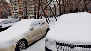 Москва. Снежные зарисовки 28 марта