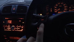 Руль от RX-8 в Mazda Familia