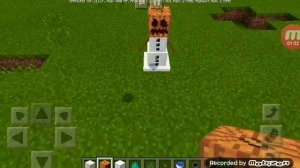 Как сделать снежного голема.